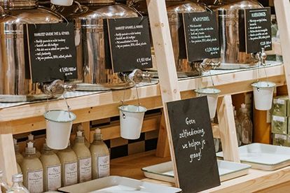 Débitez votre propre produit de vaisselle chez Dille & Kamille!
