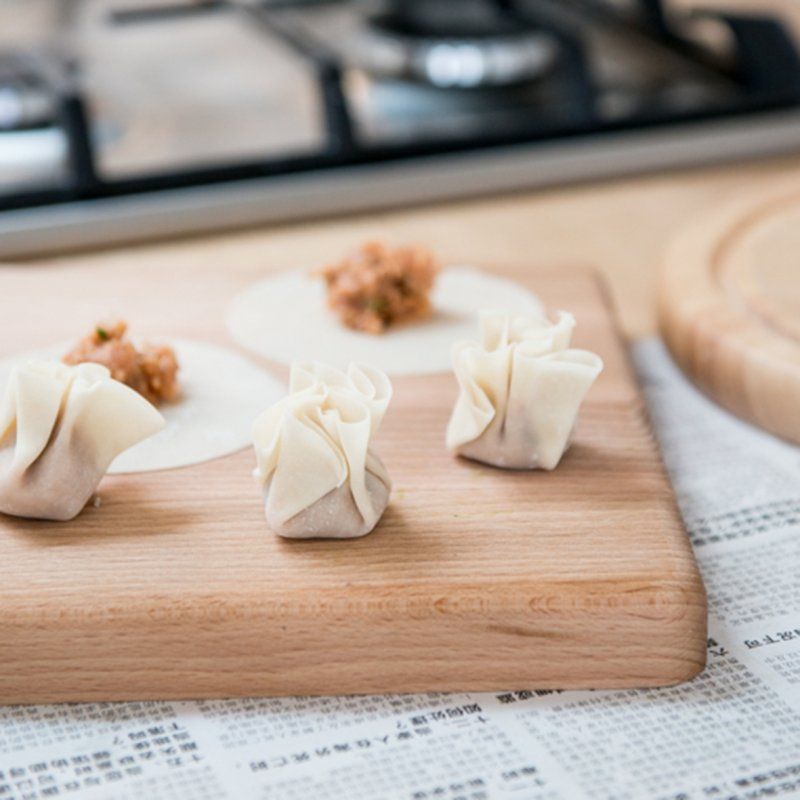 Dim sum van kip en garnalen met geurige bouillon 3