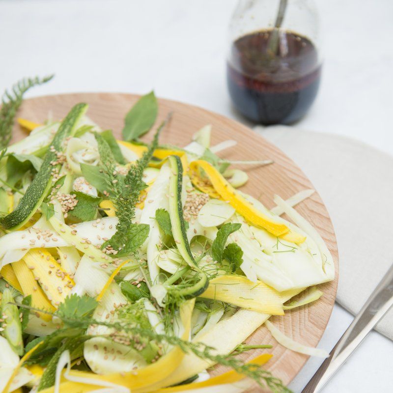 Recept zomersalade met Oosterse dressing | Dille & Kamille