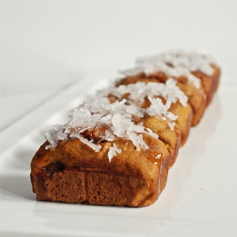 Zoete aardappelcakejes met kokos