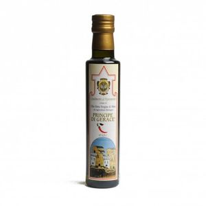 Extra virgin olive oil with chilli peppers, organic, 250 ml