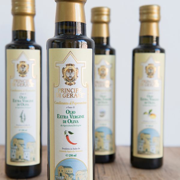 Huile d'olive extra-vierge au piment, biologique 250 ml