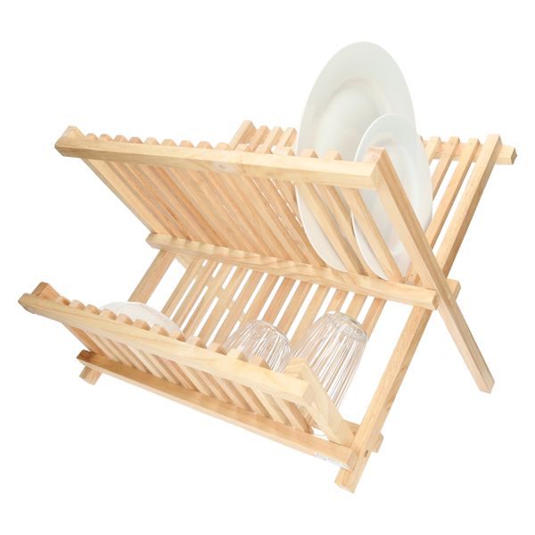 Drain rack, rubberwood, large Drain rack, rubberwood, large