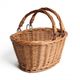 Bicycle basket, willow, small  