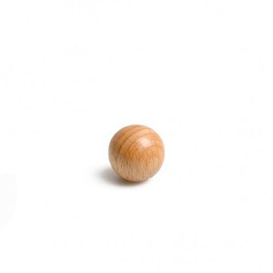 Magnetic beechwood ball