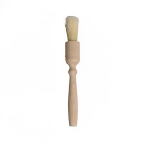 Pastry brush, round, beech