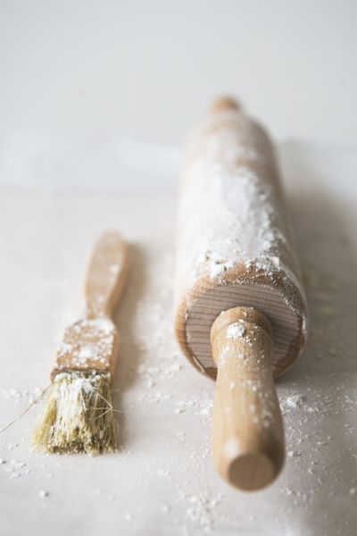 Rouleau à pâtisserie en hêtre, 43 cm Rouleau à pâtisserie en hêtre, 43 cm