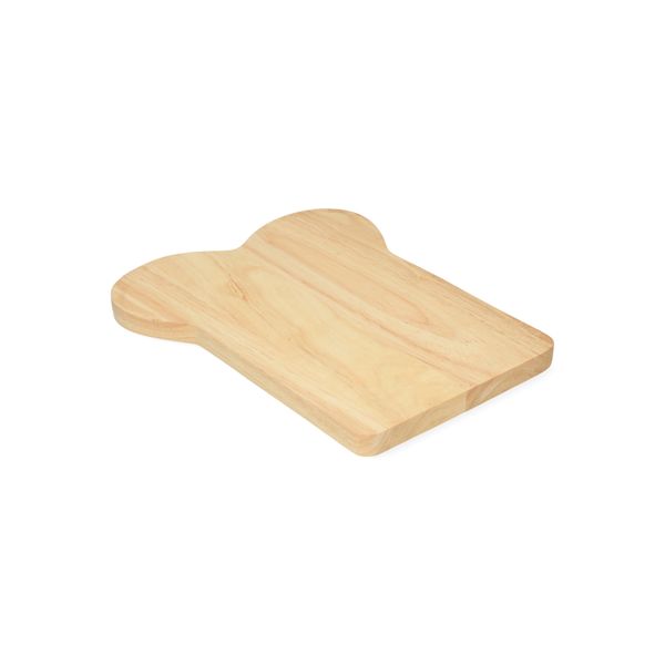 Boterhamplankje, rubberhout, 25,5 x16 cm