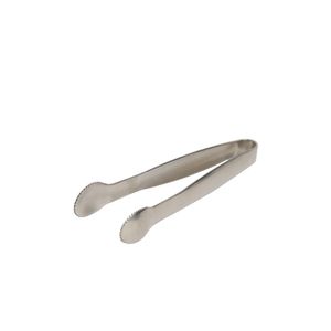 Serving tongs, mini, stainless steel