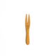 Amusevorkje, bamboe, 9 cm