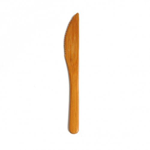 Picknickmes, bamboe, 16 cm       