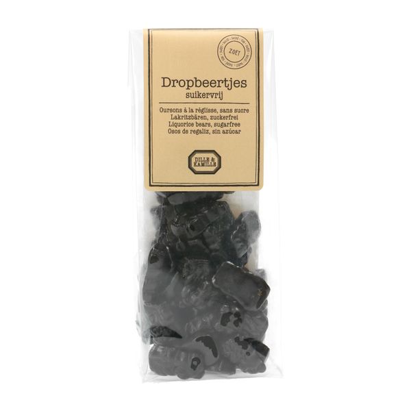 Licorice bears, sugar free