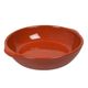Round oven dish, red earthenware, ⌀ 21 cm       