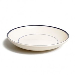  'Rand' shallow bowl, ceramic, dark blue, ⌀ 23 cm