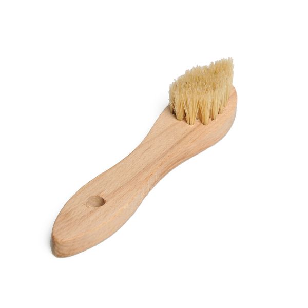 Brosse à cirage, blanc