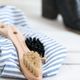 Brosse à cirage, blanc