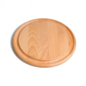 Snijplank, beukenhout, Ø 28 cm Snijplank, beukenhout, Ø 28 cm