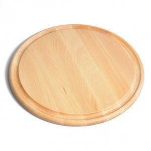 Schneidebrett, aus Buchenholz, Ø 38 cm