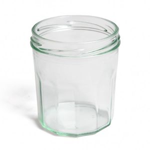 Einmachglas mit Facetten, Deckel separat erhältlich, 324 ml