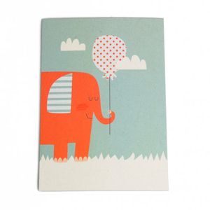 Carte, éléphant et ballon