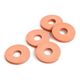 Joint pour bocaux Weck, caoutchouc, Ø 2,5 cm