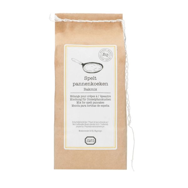 Bakmix voor pannenkoeken, spelt, biologisch, 500 gram