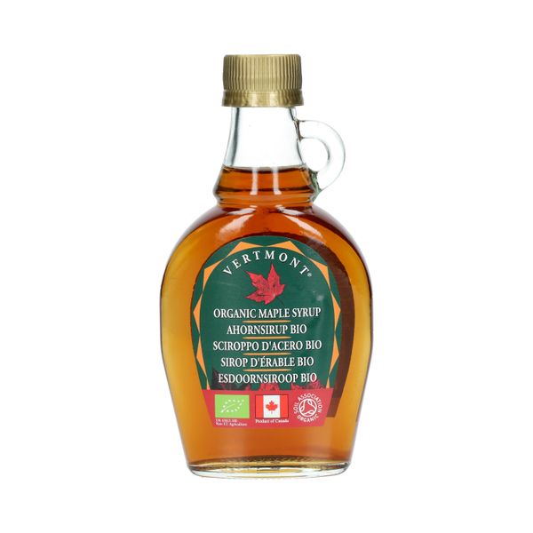 Maple syrup, esdoornsiroop, biologisch, 187 ml