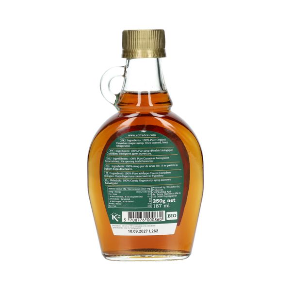 Bio-Ahornsirup, 187 ml
