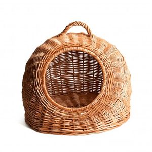Pet basket, willow, 49 x 44 cm