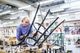 Stoel 14, beukenhout, onbehandeld, houten zitting