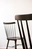  Chaise 35, hêtre, massif laqué noir