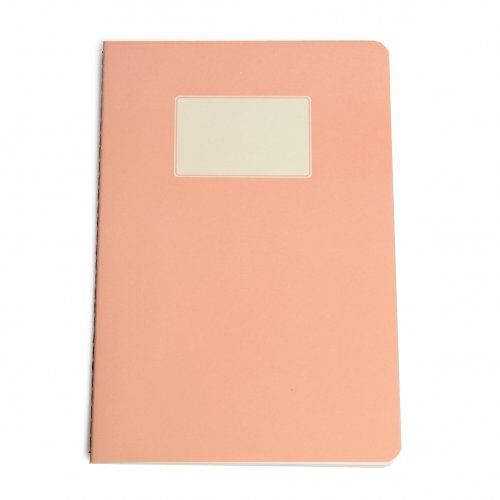 Grand cahier rose saumon  Cahiers & carnets chez Dille & Kamille