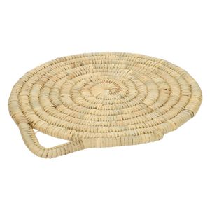 Dessous de plat rond, paille, Ø 26,5 cm Dessous de plat rond, paille, Ø 26,5 cm