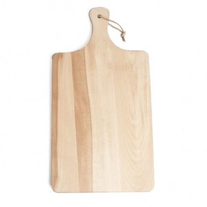 Snij-/serveerplank, beukenhout, 42 x 22 cm