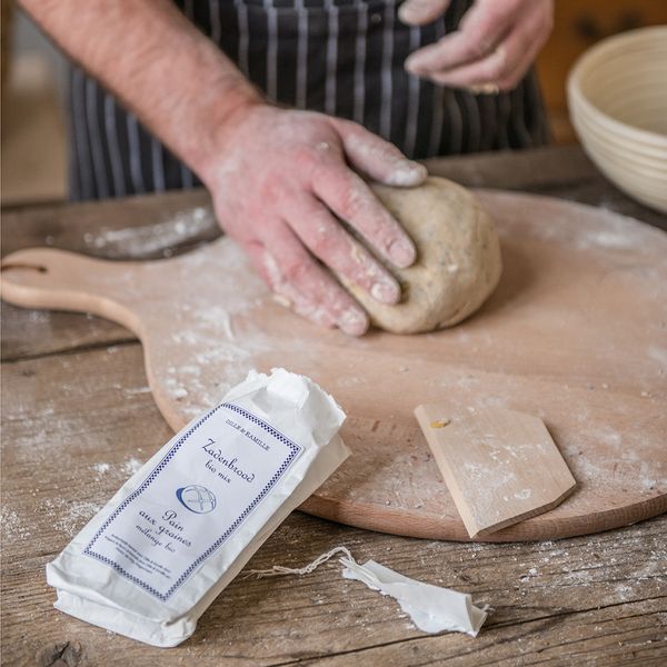 Schneide-/Pizzabrett, Buchenholz, Ø 40 cm