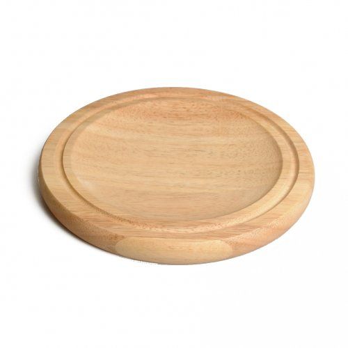 Chopping board, rubberwood, ⌀ 24.5 cm