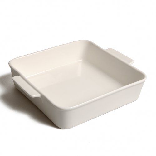 Oven dish white, porcelain, 19.5 cm