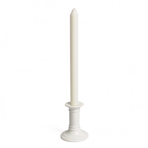 Candle holder, high, porcelain