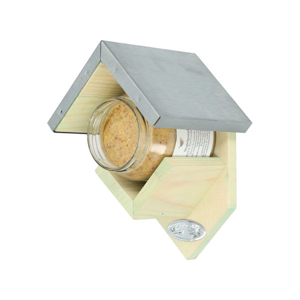 Mangeoire pour beurre d'arachide, pin