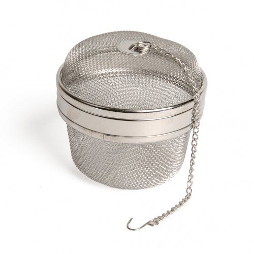 Spice & herb infuser, stainless steel, Ø 10 cm 