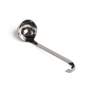 Sauce/juice spoon, stainless steel, 14 cm