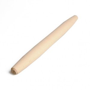 Rolling pin, beechwood, pizza, 44.5 cm