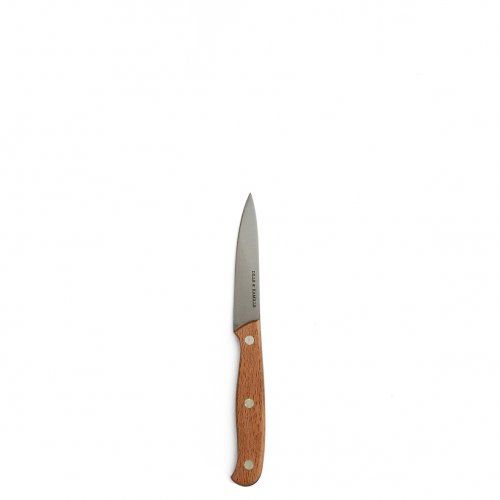 D&K couteau d'office, petit, manche en bois de hêtre, 20 cm