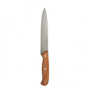 D&K couteau d'office, manche en bois de hêtre, 28 cm