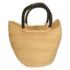 Bolga basket/shopping basket, savannah grass      