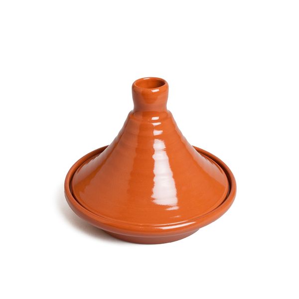 Tajine, rotes Steingut, für 2 - 4 Personen,  Ø 24 cm