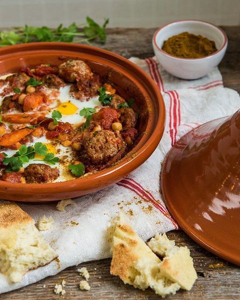 Tajine, terre cuite, 2-4 personnes  Plats à four chez Dille & Kamille