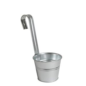 Balkonhanger, zink, Ø 14 cm
