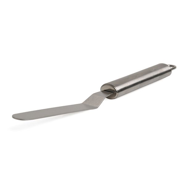 Couteau à palette/glaçage, courbé, inox, 24 cm