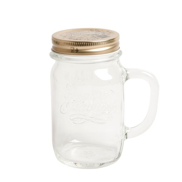 Beker met oortje'Quattro Stagioni', inhoud 0,4 l